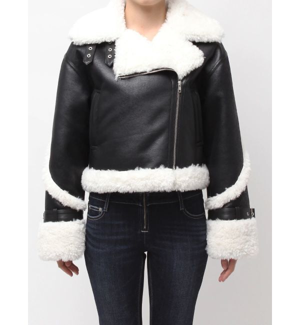 GYDA「ECO MOUTON RIDERSジャケット」|ライダースジャケット|