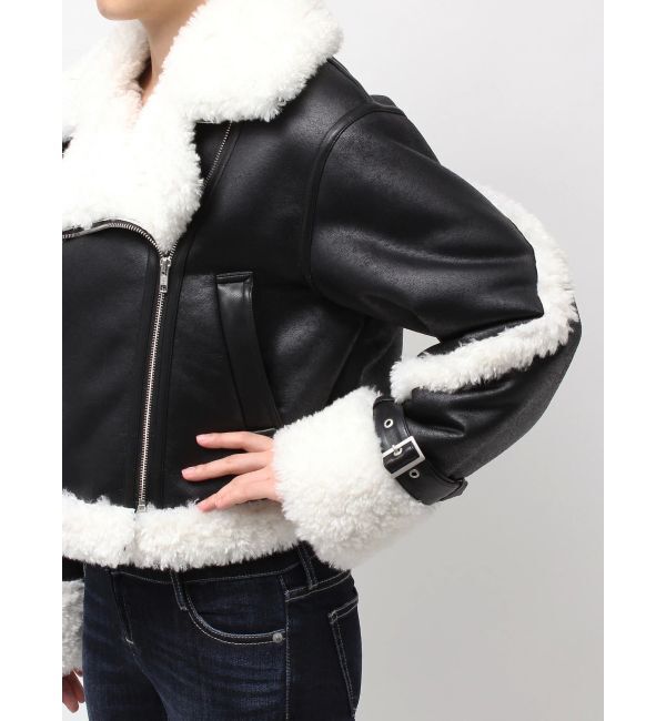 GYDA「ECO MOUTON RIDERSジャケット」|ライダースジャケット|