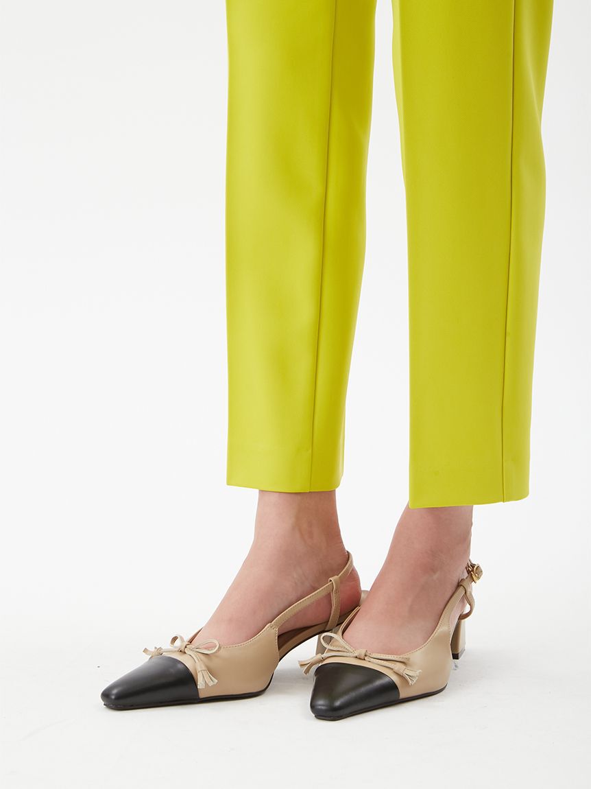 Mila Owen「後ろゴムテーパードパンツ」|チノ|