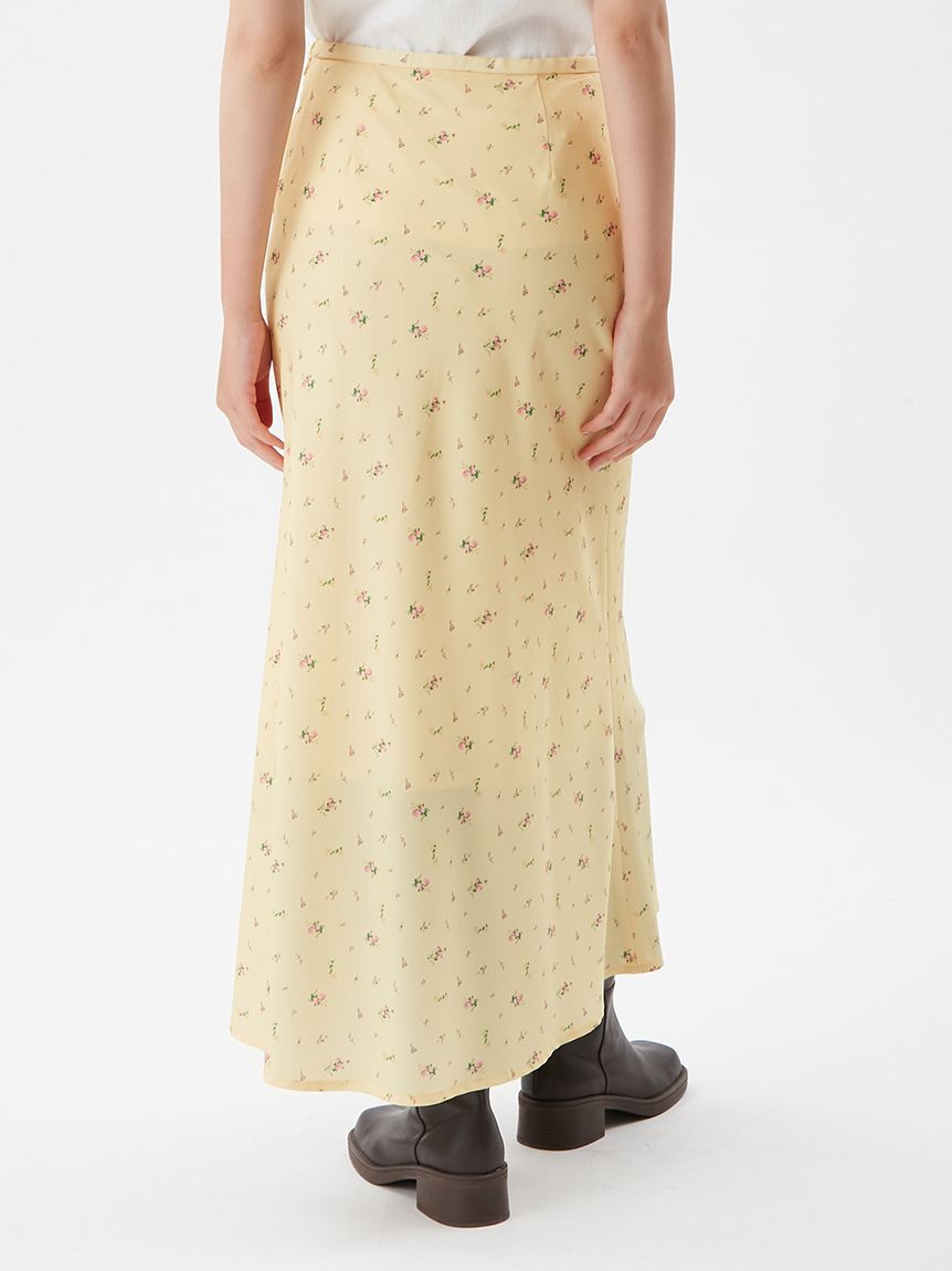 Mila Owen「小花柄プリントナロースカート」|スカート|