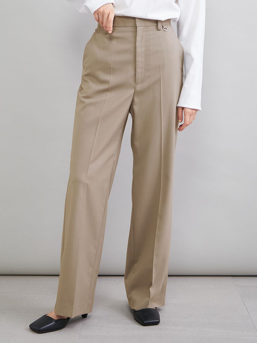 Mila Owen「テーラードトラウザー」|チノ|