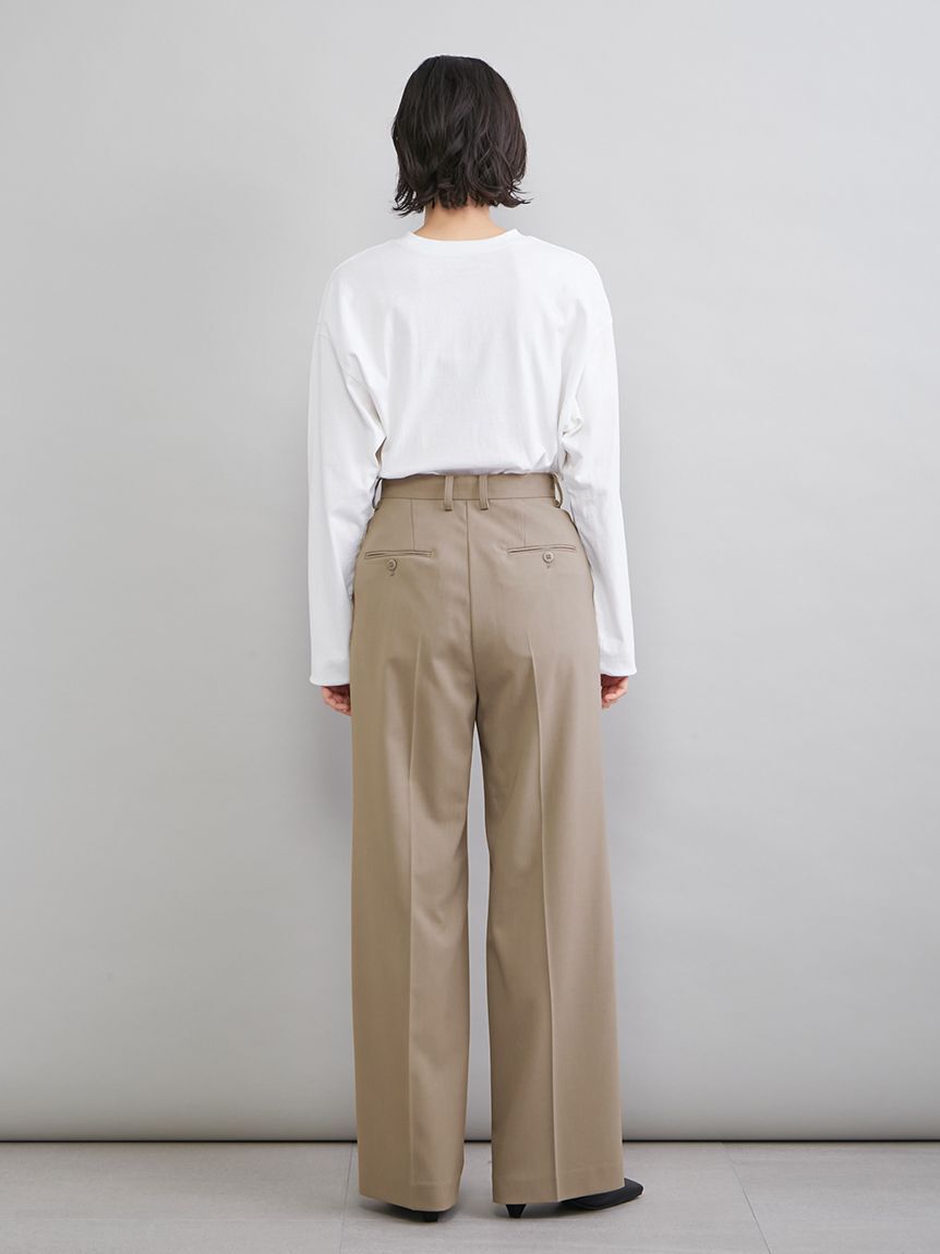 Mila Owen「テーラードトラウザー」|チノ|