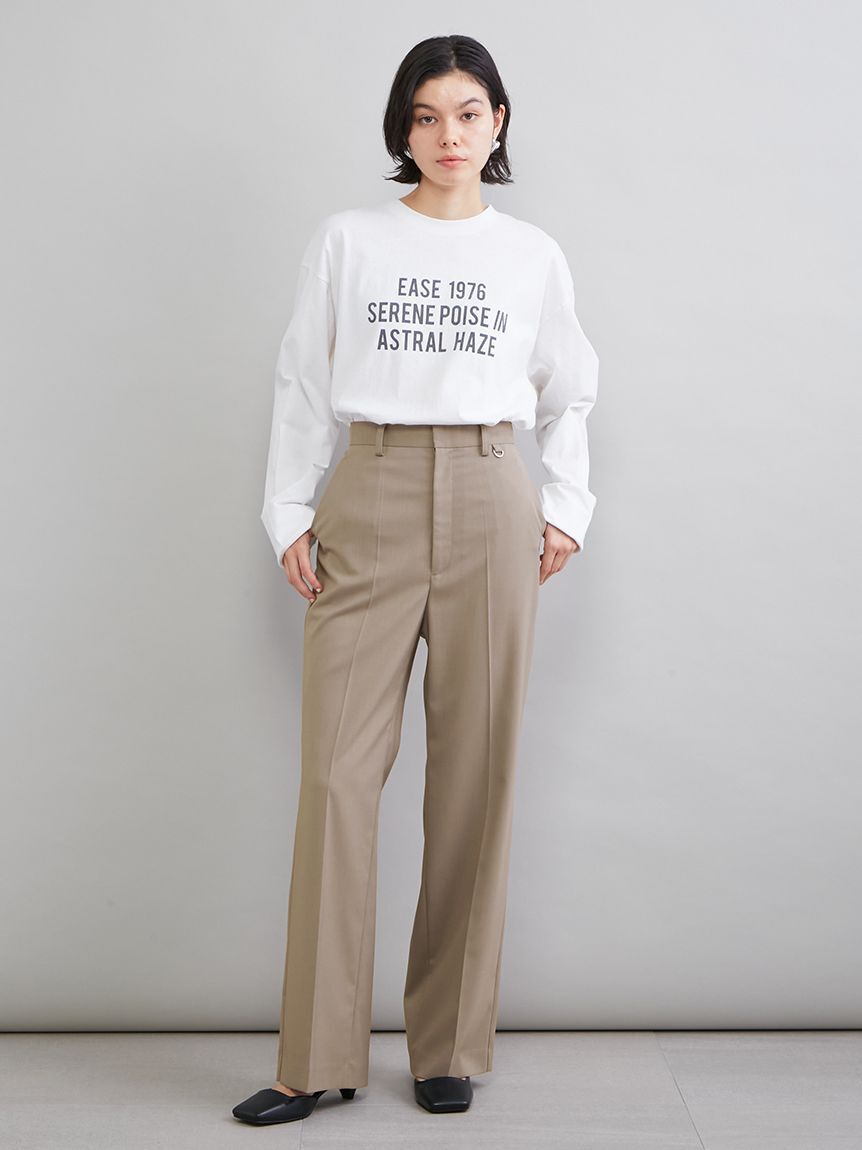 Mila Owen「テーラードトラウザー」|チノ|