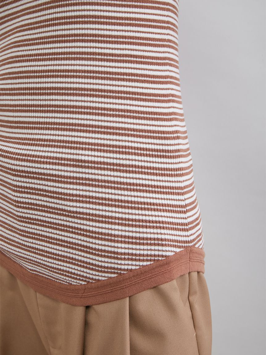 Mila Owen「ＵＶケアアメスリボーダータンク」|タンクトップ|