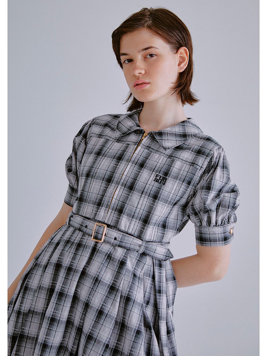 FURFUR「【限定サイズ】フラットカラーシャツワンピース」|ワンピース|