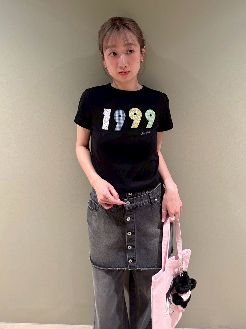 FURFUR「【上國料萌衣コラボ】1999アップリケTシャツ」|Tシャツ・カットソー|