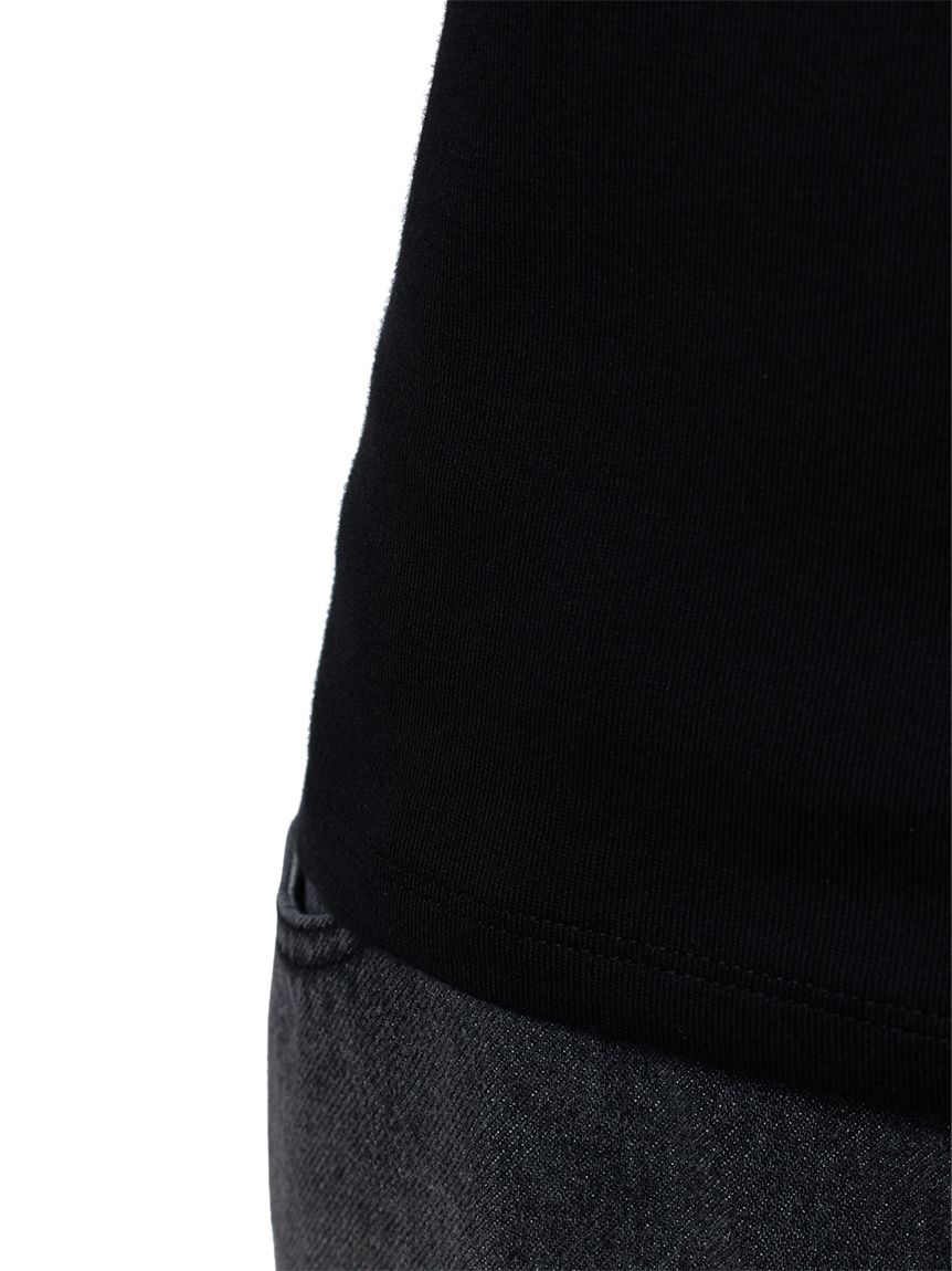 FURFUR「【WEB限定】ビジュー付きロゴ刺繍Tシャツ」|Tシャツ・カットソー|