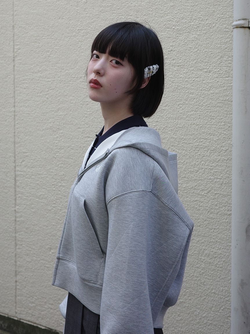 FURFUR「【限定カラー】ツイードロゴヘアピン」|ヘアバンド|