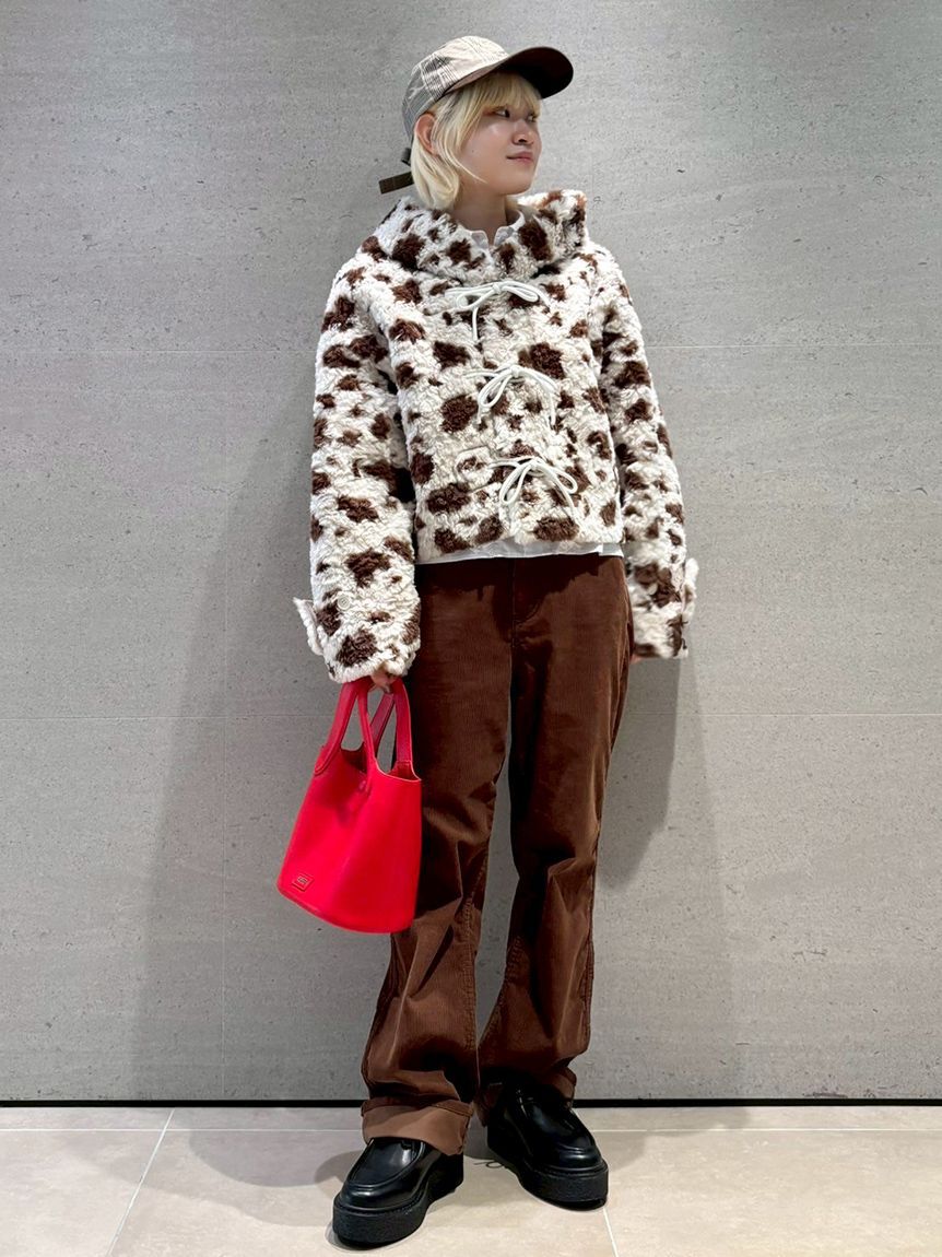 FURFUR「リボンショートダッフルコート」|ダッフルコート|