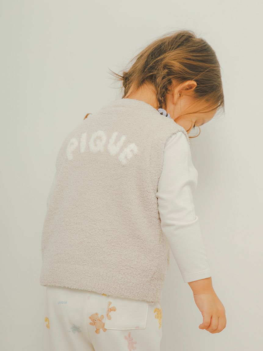 GELATO PIQUE KIDS & BABY「【限定カラーあり】【BABY】パウダーベアベスト」|その他ベビーウェア|