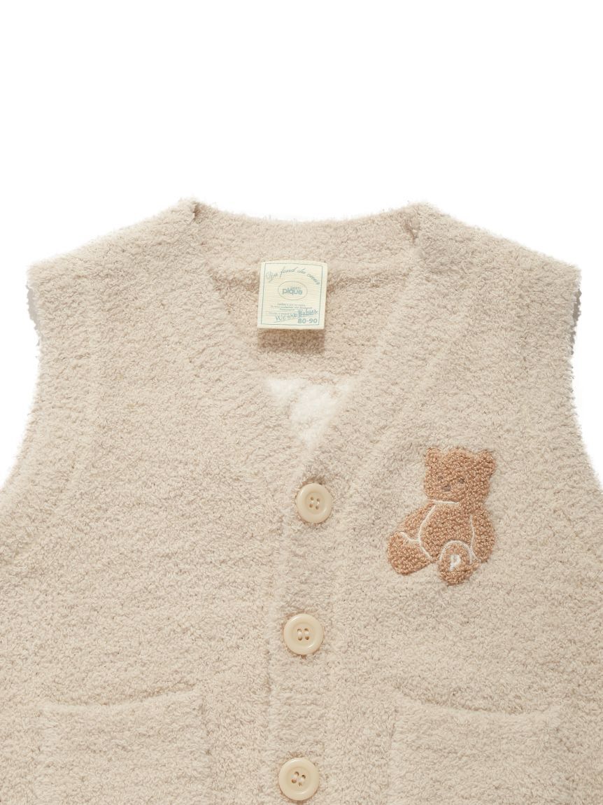 GELATO PIQUE KIDS & BABY「【限定カラーあり】【BABY】パウダーベアベスト」|その他ベビーウェア|