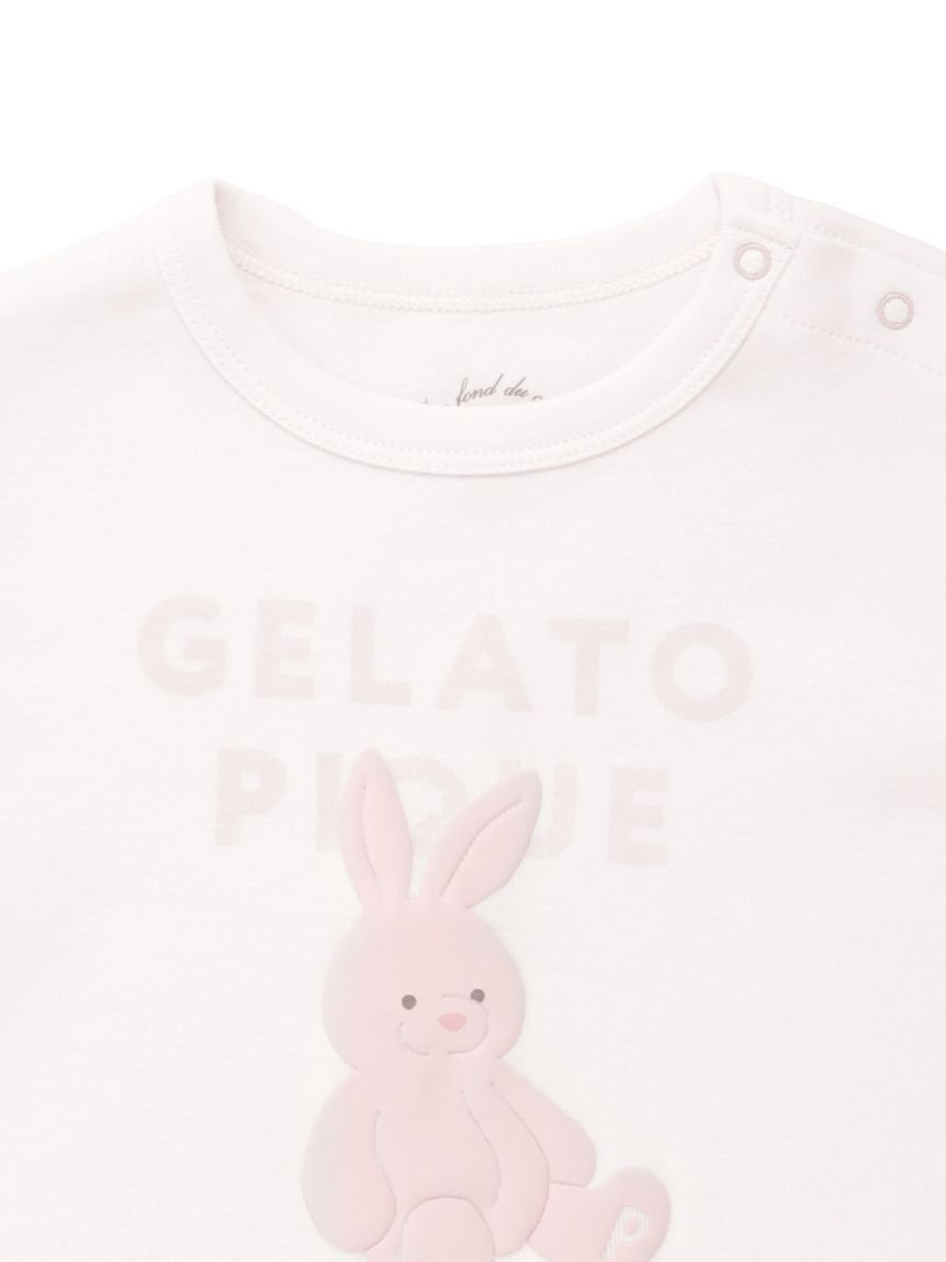 GELATO PIQUE KIDS & BABY「【BABY】ぬいぐるみワンポイントTシャツ」|その他ベビーウェア|