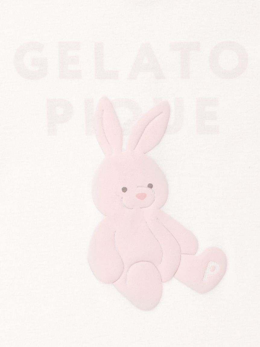 GELATO PIQUE KIDS & BABY「【BABY】ぬいぐるみワンポイントTシャツ」|その他ベビーウェア|