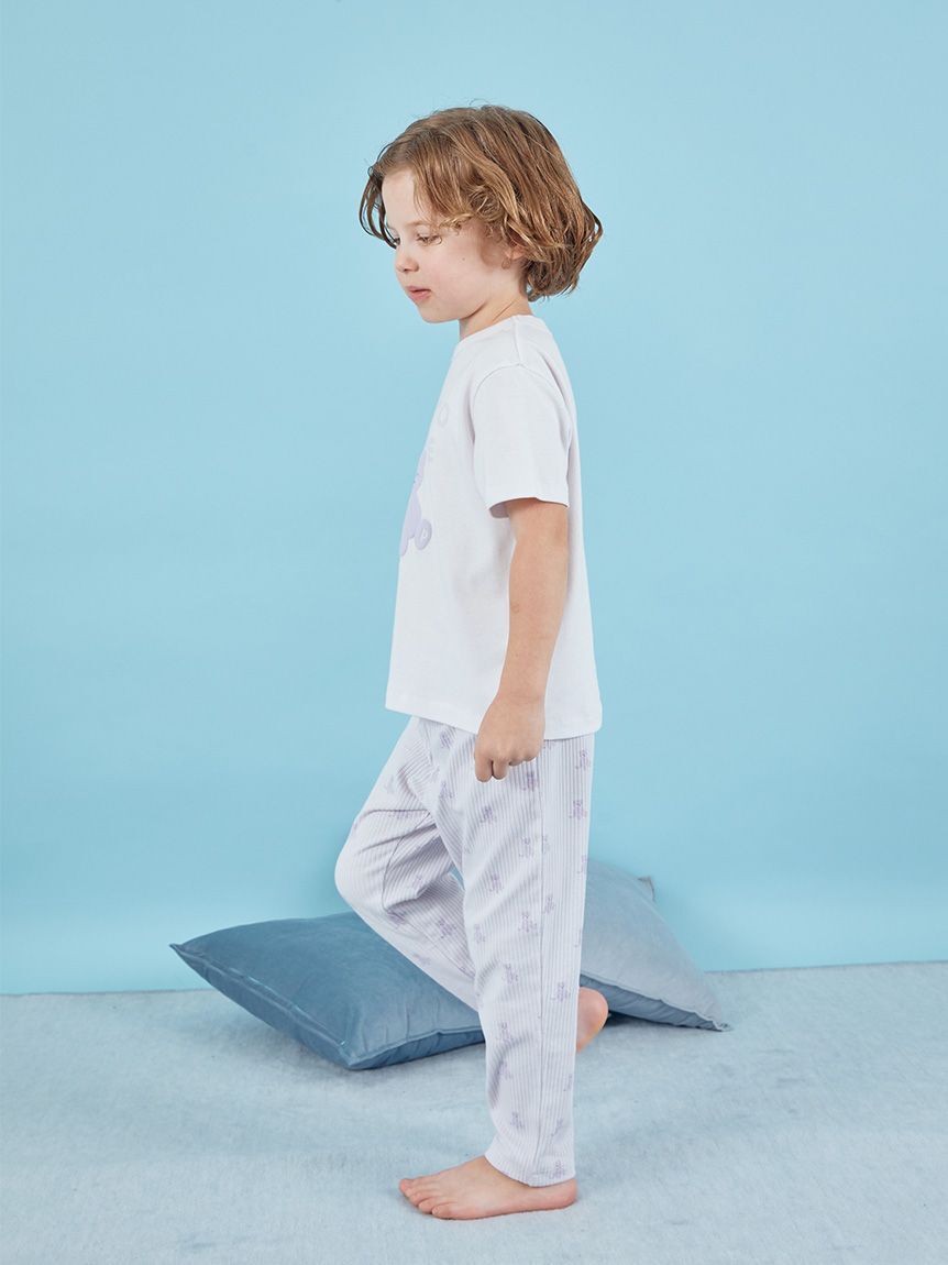 GELATO PIQUE KIDS & BABY「【KIDS】ぬいぐるみ柄ロングパンツ」|ルームウェア|