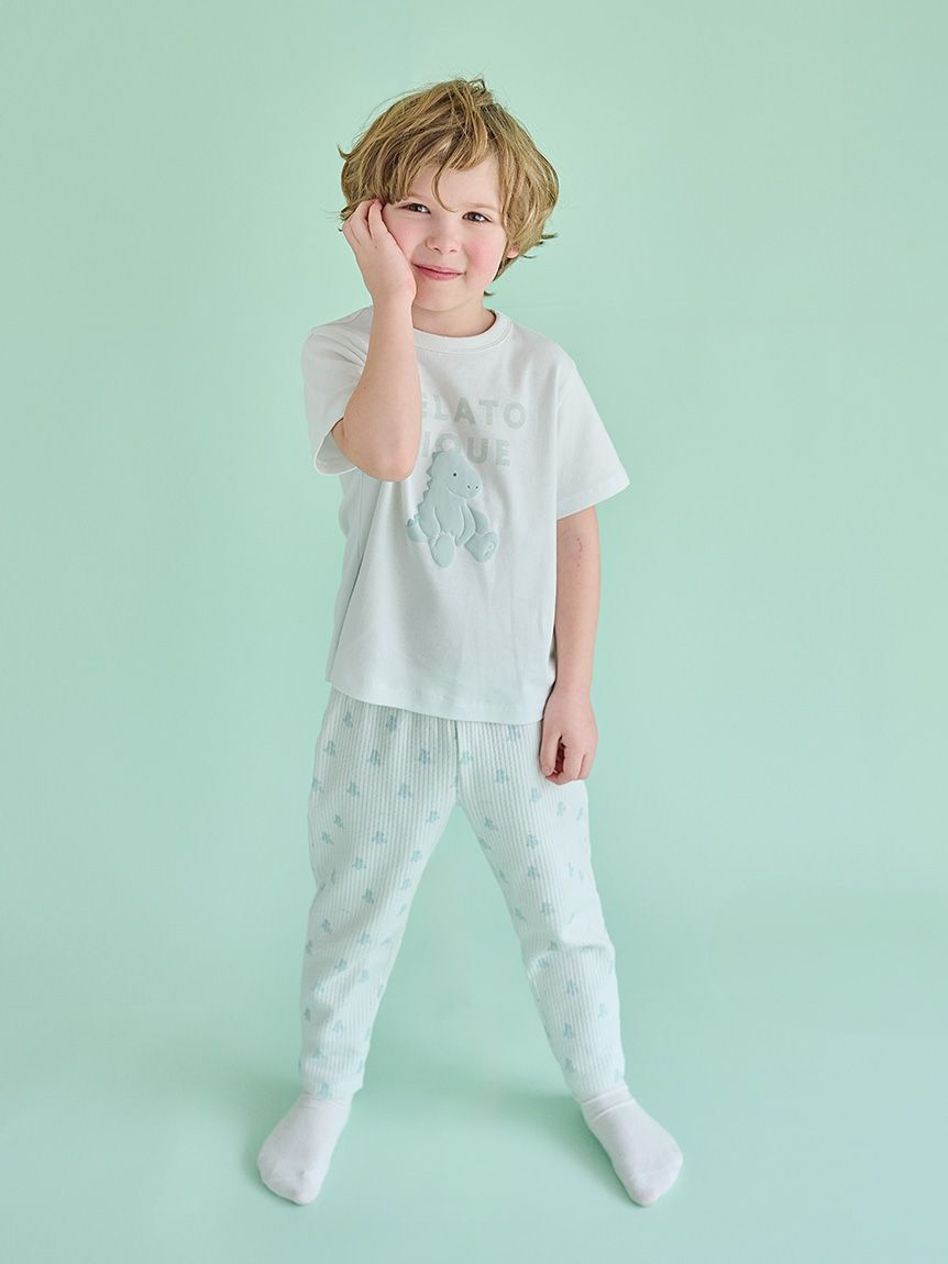 GELATO PIQUE KIDS & BABY「【KIDS】ぬいぐるみ柄ロングパンツ」|ルームウェア|