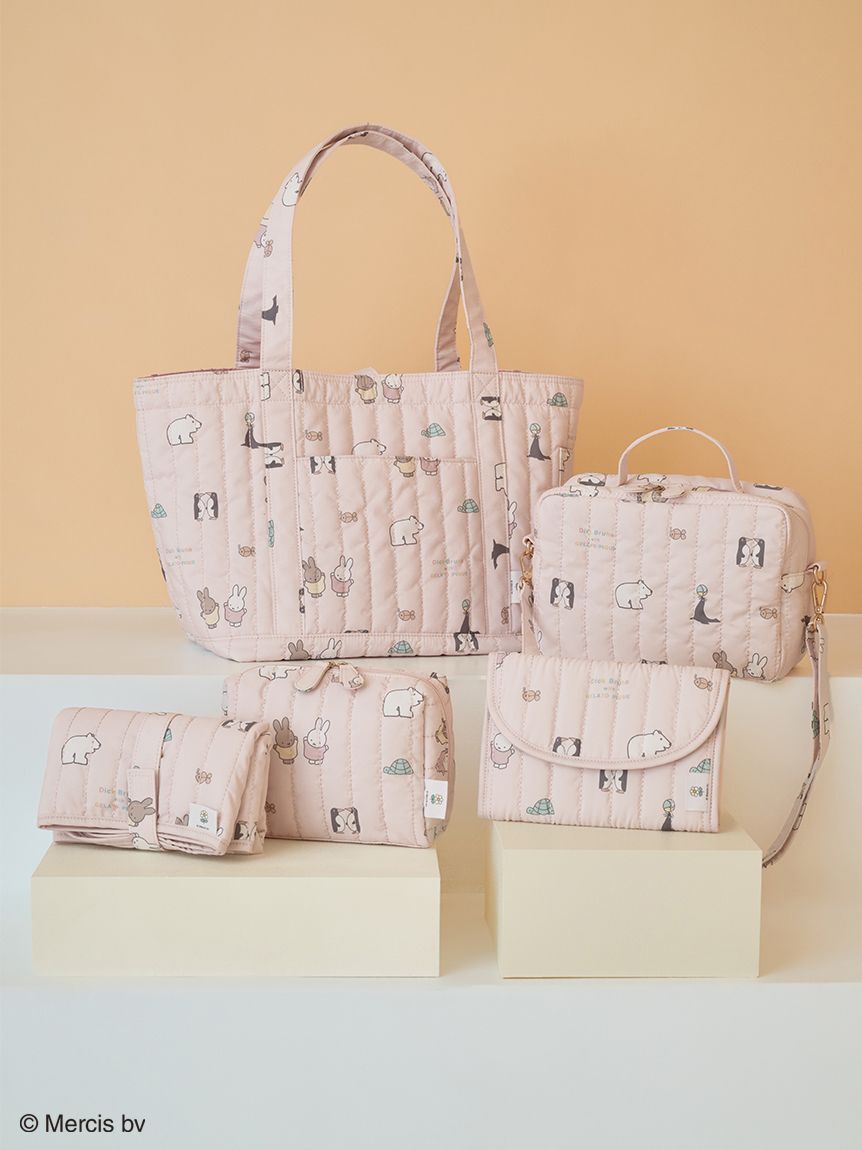 gelato pique「【Dick Bruna】キルティング総柄ポーチ」|ポーチ|