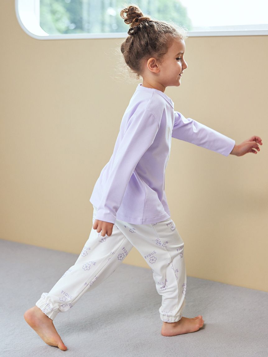 GELATO PIQUE KIDS & BABY「【KIDS】ペイント柄ロングパンツ」|ルームウェア|