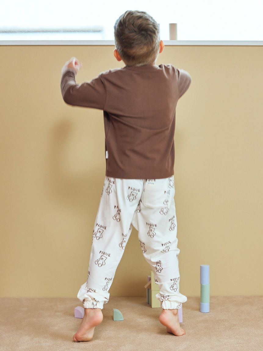GELATO PIQUE KIDS & BABY「【KIDS】ペイント柄ロングパンツ」|ルームウェア|