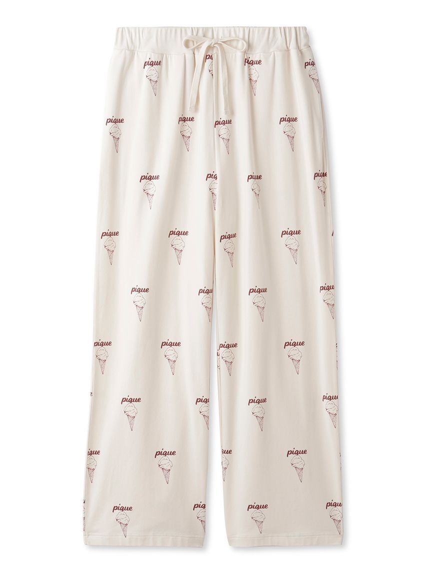 gelato pique「【UNISEX】総柄ロングパンツ」|ルームウェア|IVR