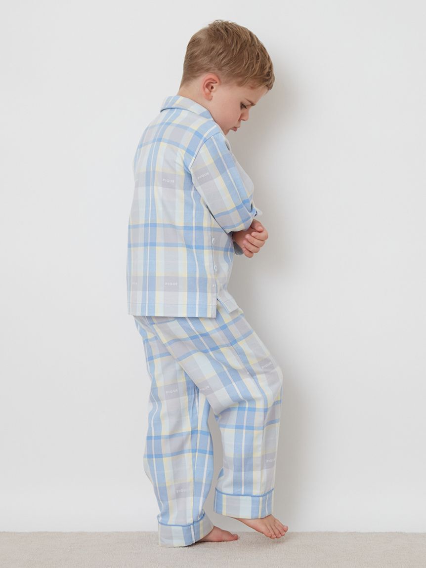GELATO PIQUE KIDS & BABY「【KIDS】チェック柄ロングパンツ」|ルームウェア|