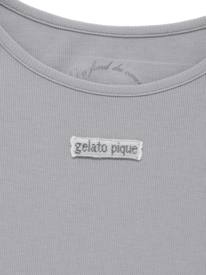 gelato pique「リブレオタードロンT」|ルームウェア|