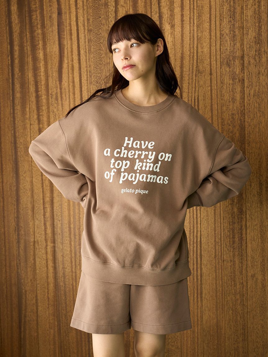 gelato pique「【UNISEX】裏毛ハーフパンツ」|ルームウェア|