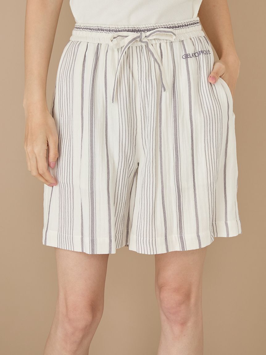 gelato pique「ガーゼハーフパンツ」|ルームウェア|