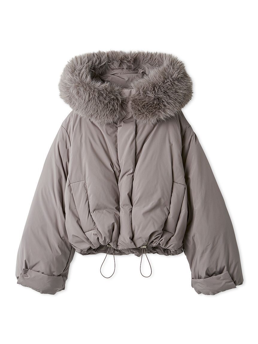 SNIDEL「【WEB限定カラーあり】西川フードファーショートダウン」|ダウン|