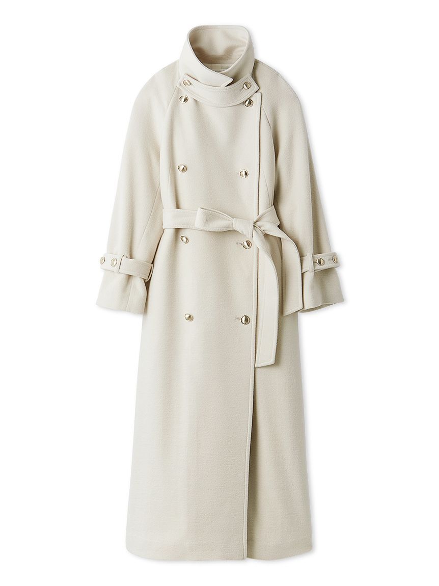 SNIDEL「ウールカシミヤスタンドカラーコート【カンヘウォン着用】」|チェスターコート|