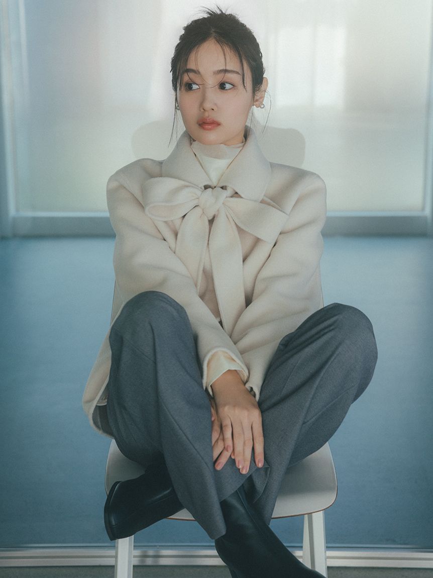 SNIDEL「リバーリボンージャケット【カンヘウォン着用】」|テーラードジャケット|