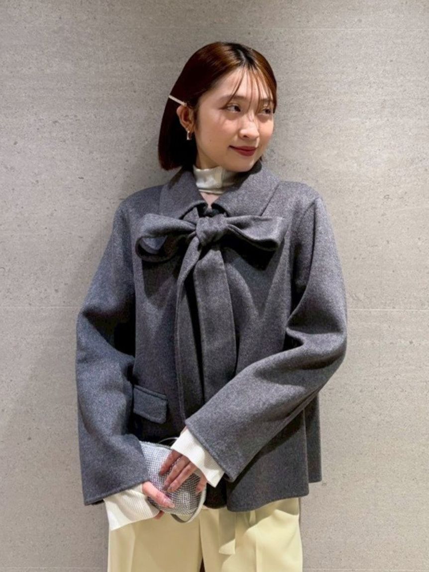 SNIDEL「リバーリボンージャケット【カンヘウォン着用】」|テーラードジャケット|