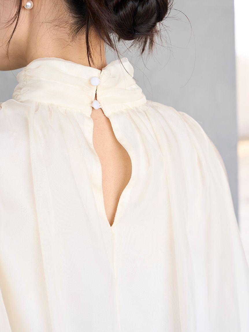 SNIDEL「スリットスリーブブラウス」|シャツ・ブラウス|