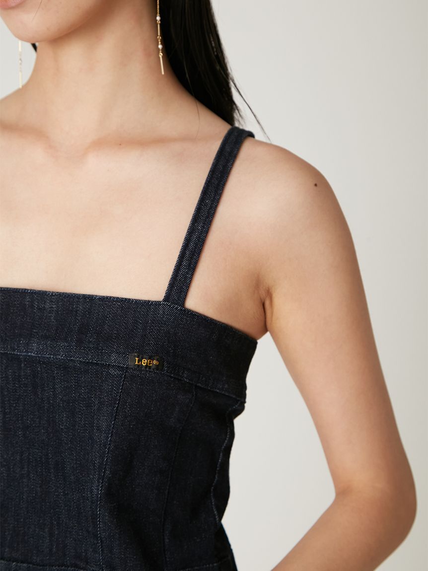 FRAY I.D「【Lee&times; FRAY I.D】ストレートデニムキャミワンピース」|ワンピース|