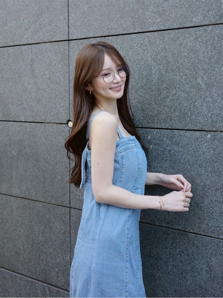 FRAY I.D「【Lee&times; FRAY I.D】ストレートデニムキャミワンピース」|ワンピース|