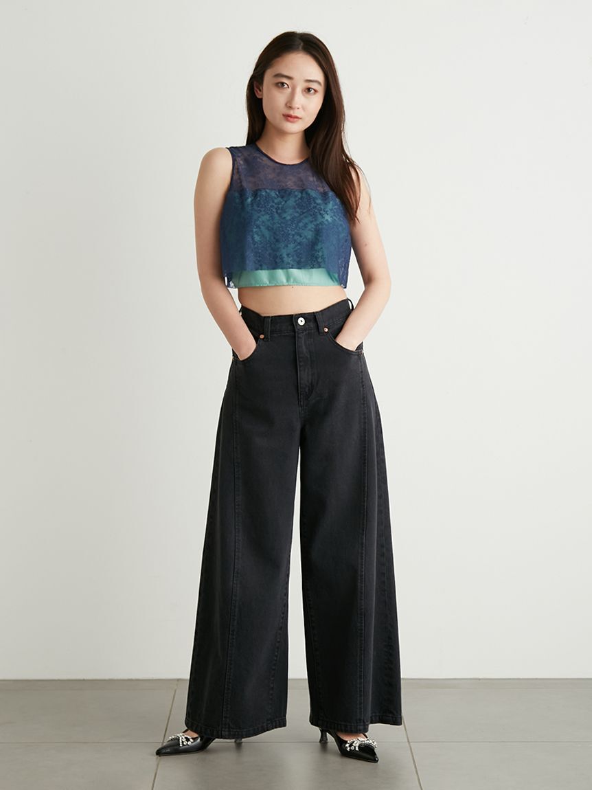 LILY BROWN Lingerie「レディメイクブラカップイン/シノワズリ」|インナー|