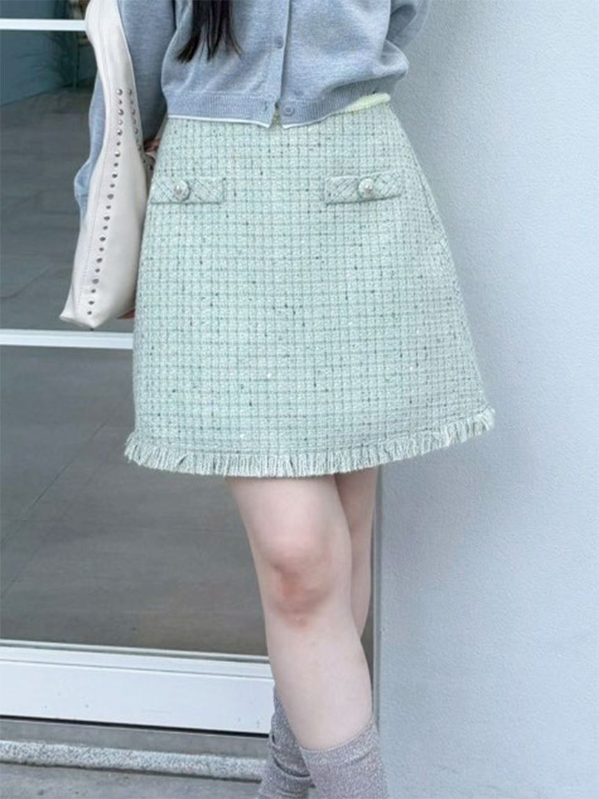 LILY BROWN「ツイードミニスカート」|スカート|MNT