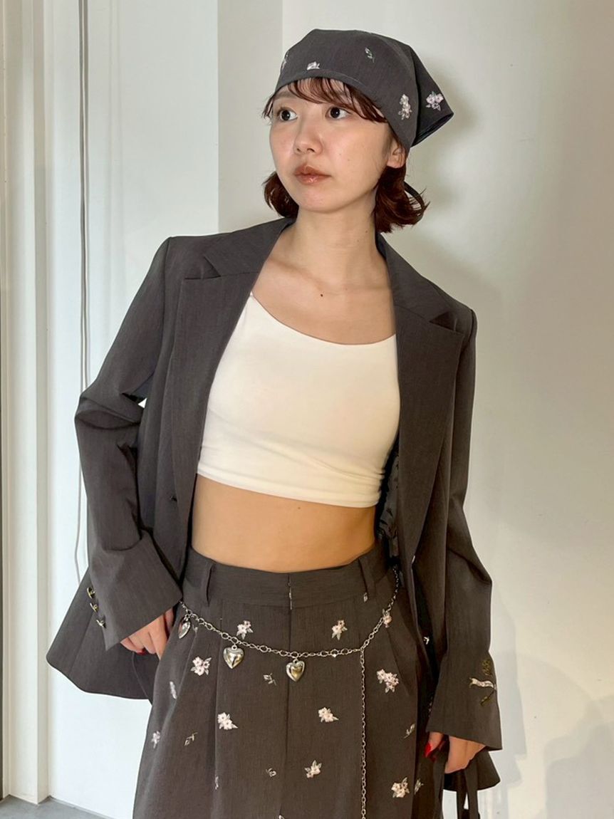 LILY BROWN「【LILY BROWN&times;KEITA MARUYAMA】エンブロイダリージャケット」|テーラードジャケット|