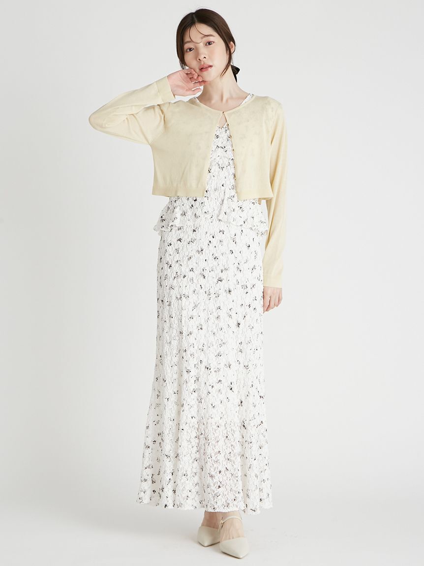 CELFORD「ピグメントフラワーワンピース」|ワンピース|