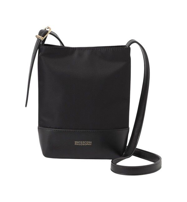 MACKINTOSH PHILOSOPHY「ナイロンミニポシェット」|ショルダー・メッセンジャー|ブラック