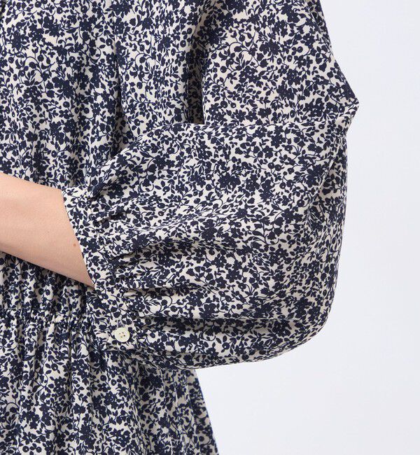 MACKINTOSH PHILOSOPHY「バイカラーフラワープリントワンピース」|ワンピース|