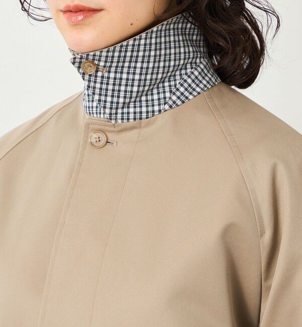 MACKINTOSH PHILOSOPHY「【GREY LABEL】COVENEY（コベニー）　ライトギャバジン製」|ステンカラーコート|