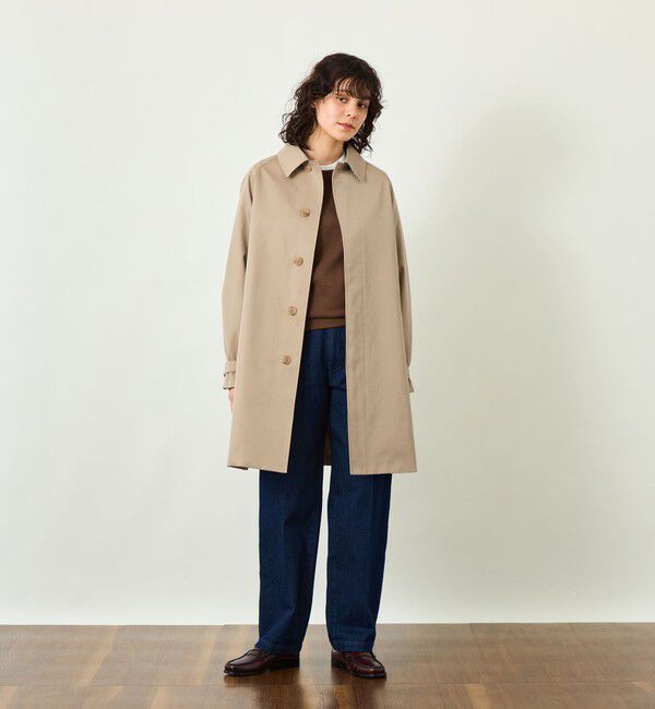 MACKINTOSH PHILOSOPHY「【GREY LABEL】COVENEY（コベニー）　ライトギャバジン製」|ステンカラーコート|