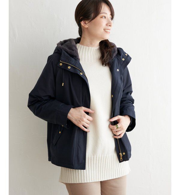 ikka「撥水ライナー付き3WAYマウンテンパーカー」|ブルゾン・スタジャン|