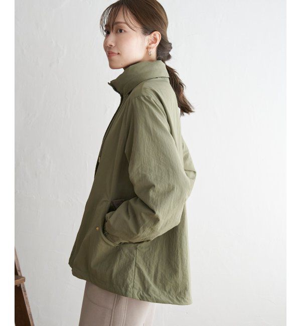 ikka「撥水裏付きマウンテンパーカー」|ブルゾン・スタジャン|