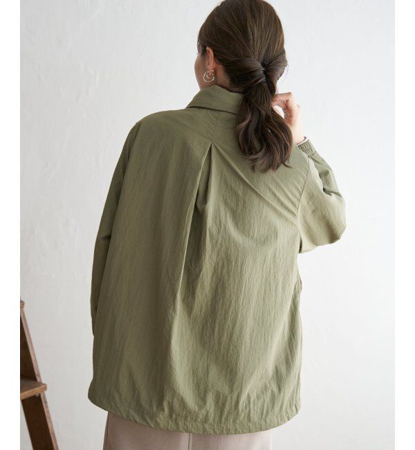 ikka「撥水裏付きマウンテンパーカー」|ブルゾン・スタジャン|