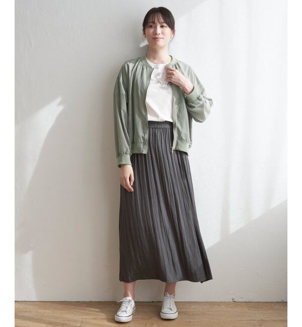 ikka「シアMA-1」|ブルゾン・スタジャン|