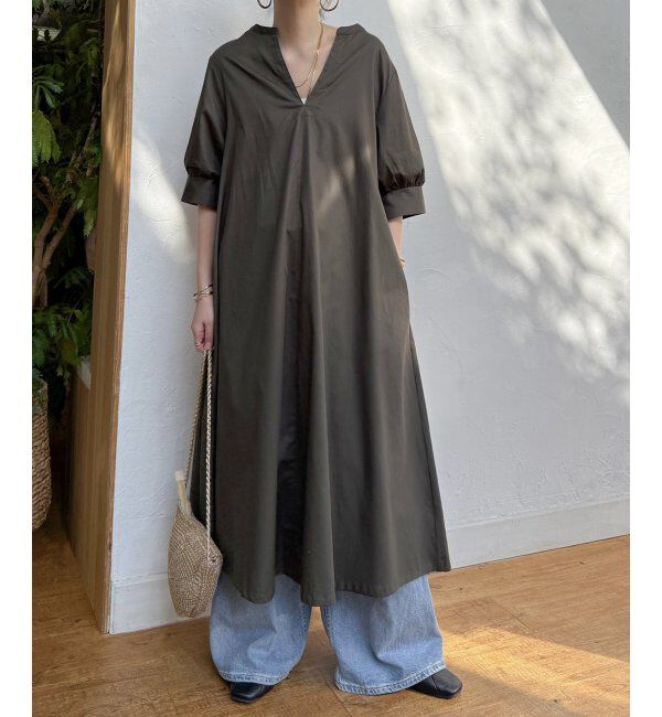 Lbc with Life「コットンスキッパーロングワンピース」|ワンピース|