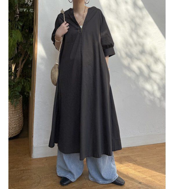 Lbc with Life「コットンスキッパーロングワンピース」|ワンピース|