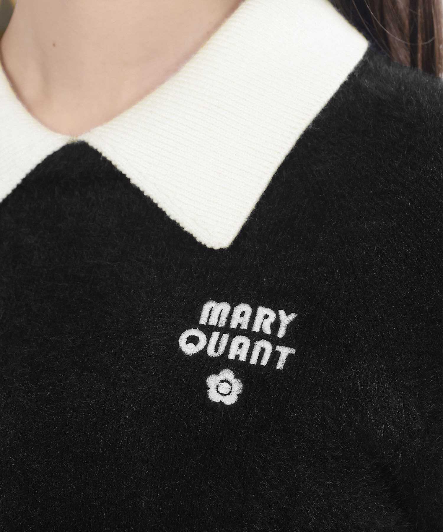 MARY QUANT「シャギーペプラム プルオーバー」|スウェット・ジャージ|