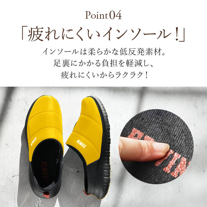 BACKYARD FAMILY「エドウィン サンダル EDWIN 通販 EW9075 メンズ クロッグサンダル サボサンダル」|サンダル|